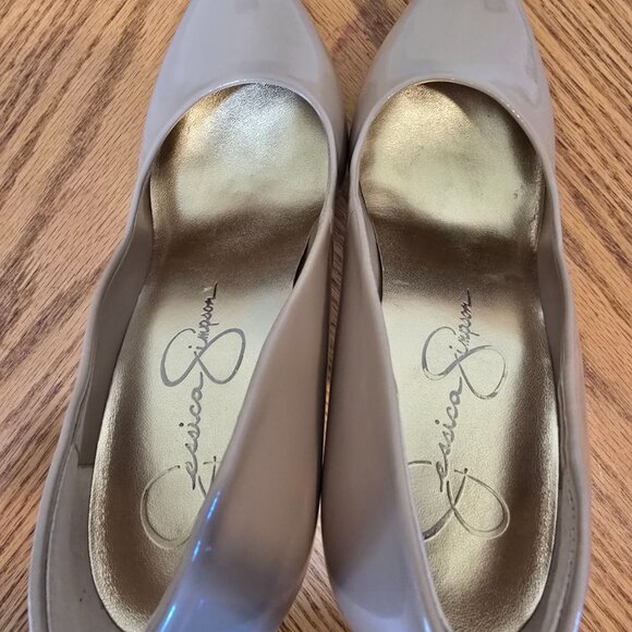 Jessica Simpson Waleo High Heels Platform Stiletto Nude - Picture 8 of 11